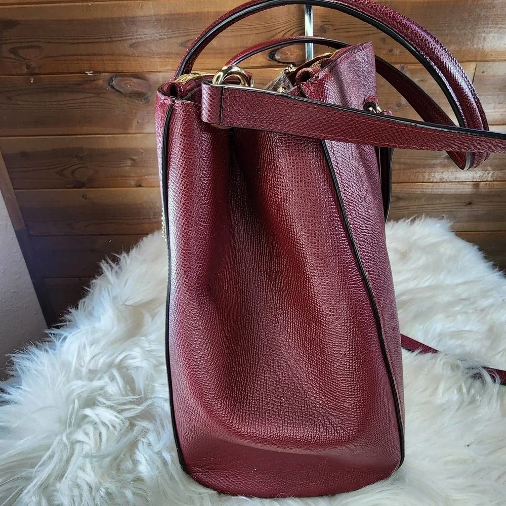 Coach Bordeaux Red Stanton Carryall